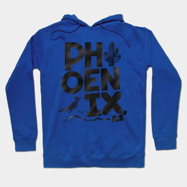 Phoenix Vintage Type Hoodie by DreamBox